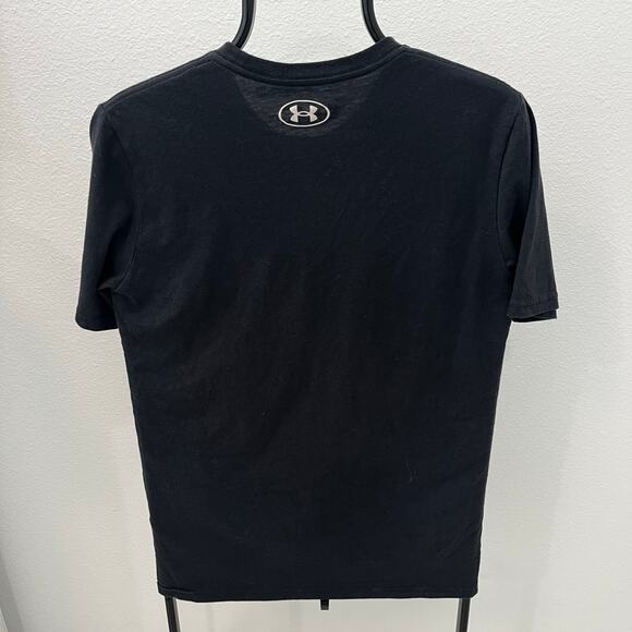 Under Armour Men's SM The Rock Brahma Bull Black Graphic T-shirt - Picture 3 of 5